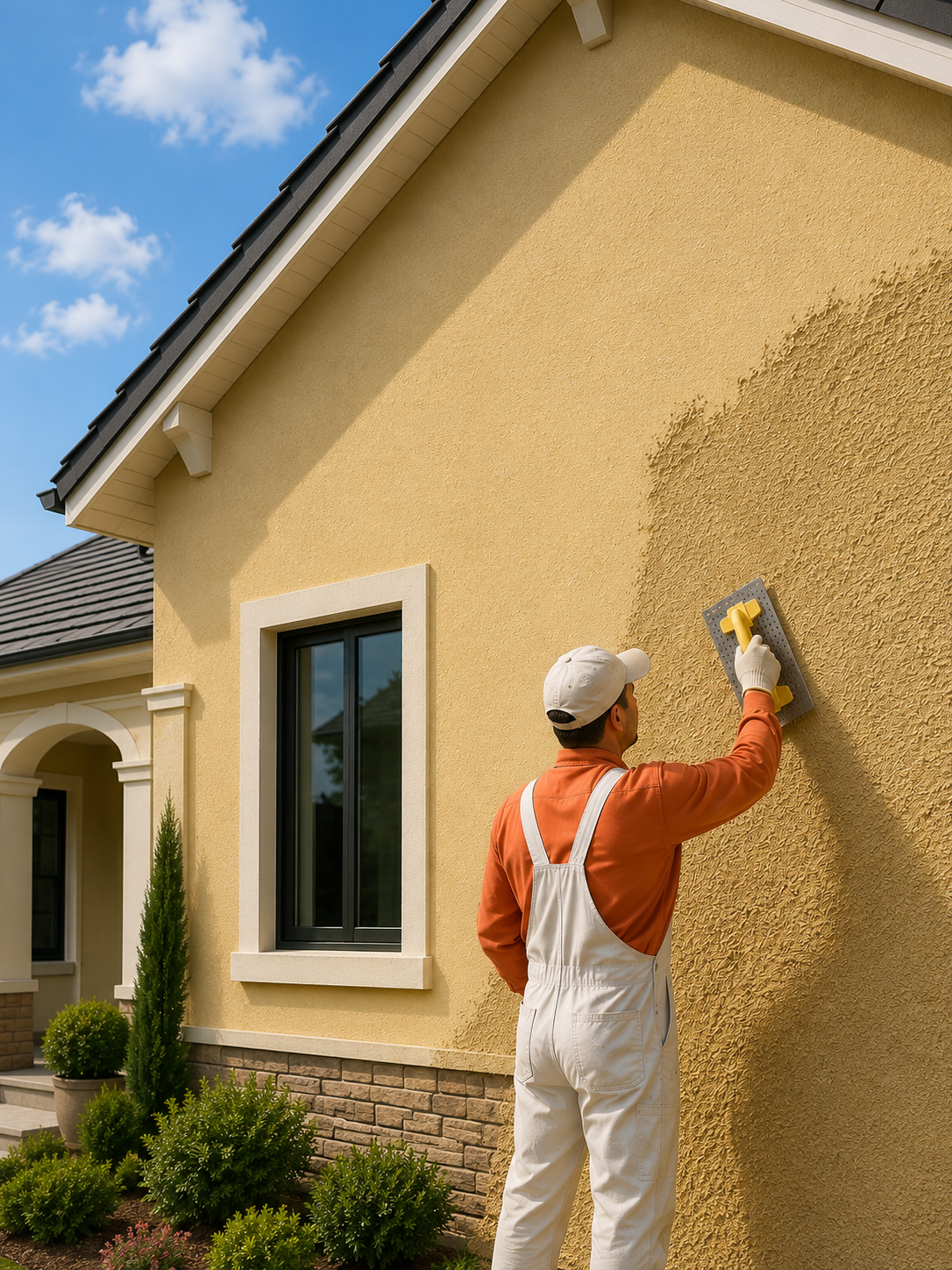 rendering wall